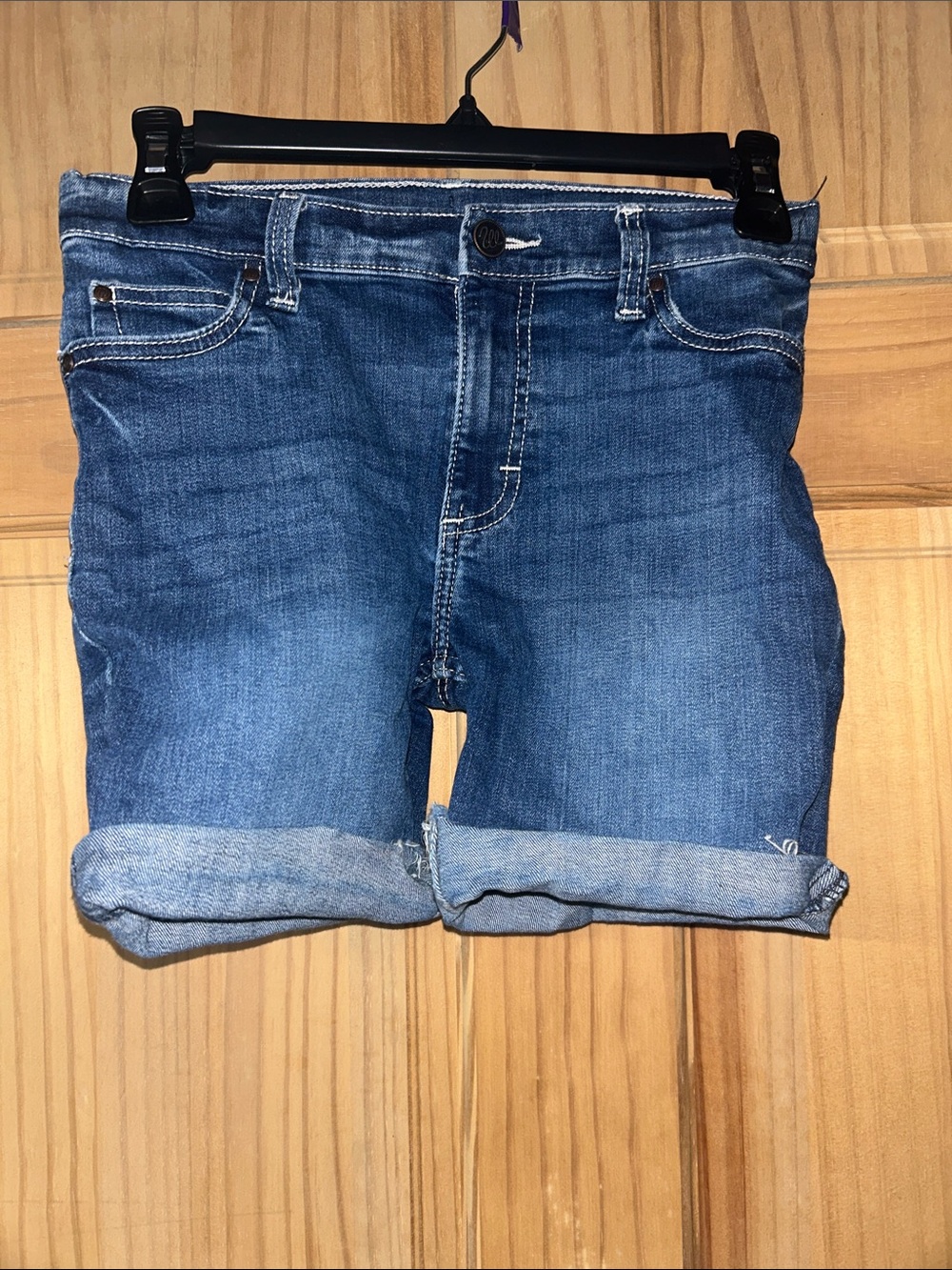Wrangler Blue Denim Kids Shorts